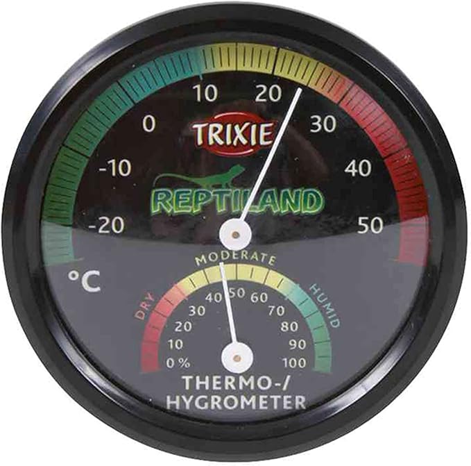 Trixie 76113 Thermo-/hygrometer, analoog, ø 7,5 cm