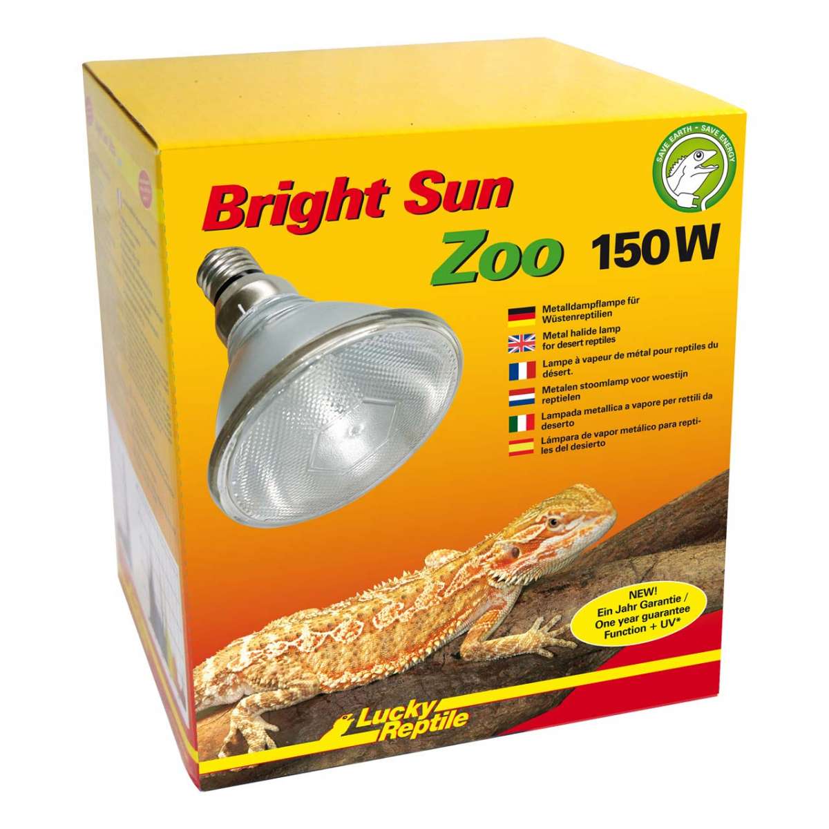 Lucky Reptile Bright Sun UV Zoo 150 Watt