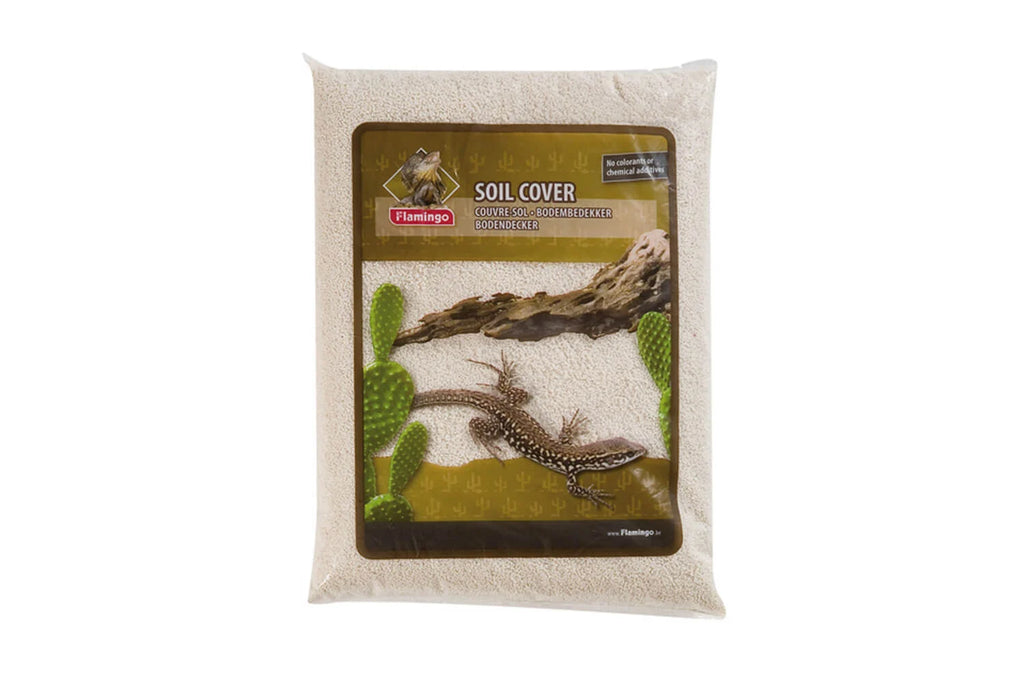 Flamingo terrarium substraat Caviar White